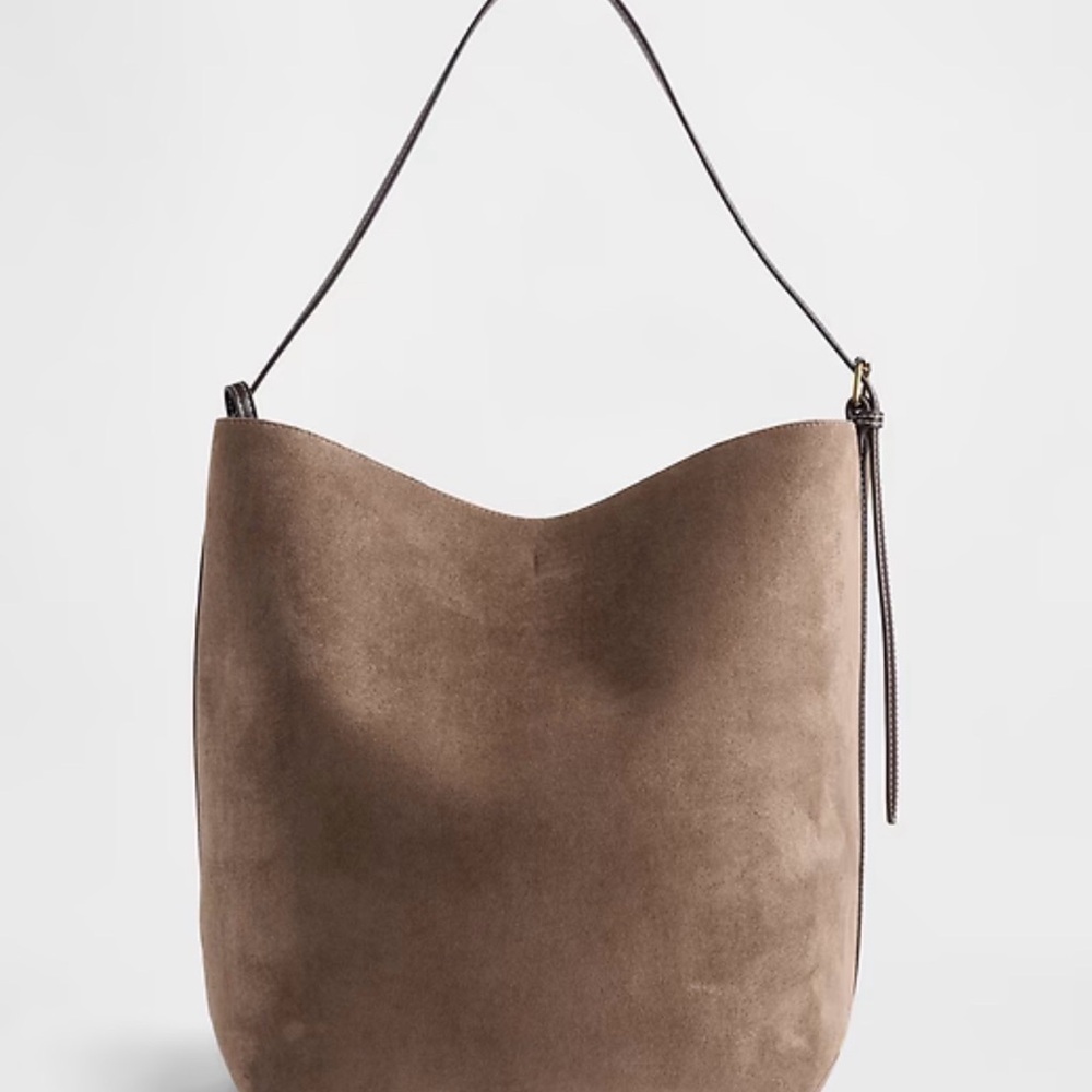 GAP Tan Suede Hobo Bag